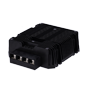 Industri DC/DC strømforsyning - DC indgangssspænding 10 - 20V - DC udgangsspænding 52V - Maksimal udgang 10A / 600W - Letvægt og kompakt - IP68