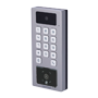 PoE kamera adgangskontrol IP65 IK09 - MF DESFire, dynamisk QR og PIN-kort - 10.000 brugere | 300.000 optegnelser - TCP/IP, WiFi, RS485 og Wiegand - Integreret styreenhed - iVMS-4200 | Hik-Connect
