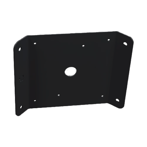 Indvendig hjørnebeslag - Robust ståldesign - Egnet til udendørs brug - Kompatibel med alle CamBox produkter - Sort farve - 130mm (H) x 140mm (B)