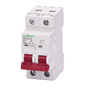 Afbryder/Isolator - Nominel strøm 40A - 2 poler (enfasede installationer) - Til isolering og manøvrering - Til DIN-skinne - Opfylder IEC/EN 60947-3