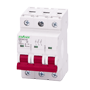 Afbryder/Isolator - Nominel strøm 63A - 3 poler (trefaset anlæg) - Til isolation og manuel drift - Til DIN-skinne - Opfylder IEC/EN 60947-3
