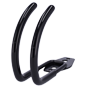 Opladerkabel-holder - Sort farve - Flushmonterbar - Maksimal vægt 30 kg