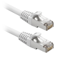 F/UTP Patchkabel - Ethernet - RJ45 stik - Kategori 6 - 30 cm - Hvid