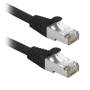 F/UTP Patchkabel - Ethernet - RJ45-stik - Kategori 6 - 10 m - Sort