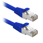 F/UTP Patchkabel - Ethernet - RJ45 Stik - Kategori 6 - 1 m - Farve blå