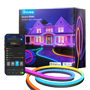 Govee Tira NEON intelligent 10m - Wi-Fi 2.4 GHz + Bluetooth - Segmenteret RGB-farve