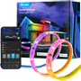 Govee Phantasy Smart LED Strip 10m - Wi-Fi 2.4 GHz + Bluetooth - Segmenteret RGBWW-farve - 200 lumen/m - Matter / Homekit / Alexa / Google Home - Udendørs IP65