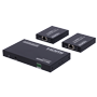 HDMI-signaldelingsforstærker - Rækkevidde 40 m - Opløsning 4K - Tillader 1:2-forbindelser - HDMI loop-out - POC - Kabelstrømforsyning