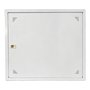 Indbygningsskap til universelle ICT-projekter - Mål 44,5 x 44,5 x 15,0 cm - Robust stålkonstruktion SPCC i hvid