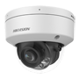 Hikvision PRO Serie IP Dome-kamera - Opløsning 8 Mpx | Objektiv 2,8 mm - IR og hvidt lys 40 m | WDR 120 dB - DarkFighter 2.0 | ColorVu | PoE+ - Bevægelsesdetektion 2.0 - Beskyttelsesklasse IP67, IK10