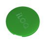 Smart Key Case - Farve: Grøn - Hurtig og nem installation - Kompatibel med ILOQ-KEY-S5 - Pakke med 100 stk.