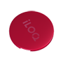 Smart Key Case - Farve: Rød - Hurtig og let installation - Kompatibel med ILOQ-KEY-S5 - Pakke med 100 stk.