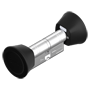 Smartlås S50 med lang læser - Åbning med NFC-mærkat eller mobilapp - Batteriløs (strøm via NFC) - Mål 30 (indvendig) x 30 (udvendig) mm - Justerbar længde med ILOQ-S50-EXTENSION-x - Udvendig IP65 | Indvendig lang læser