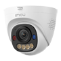 AOR-kumlekamera PS8E 3MP - PoE-forbindelse - 2,8 mm / IR 30 + Fuldfarvekamera - Tovejslyd / Sirene + Blå-rød blinkende lys - IMOU SENSE detekterer personer og køretøjer - Egnet til udendørs / IP67