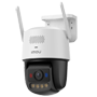 Titan Pro motoriseret kamera 6MP - WiFi 6 Dual Band + PoE - 3,6 mm / Autotracking / IR + AURORA - Tovejslyd / Sirene + Rød-blå flash - IMOU SENSE / Menneskegenkendelse - Egnet til udendørs
