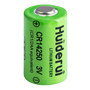 Huiderui - Batteri CR14250 - 1/2AA - Lithium - Spænding 3V - Nominel kapacitet 820 mAh