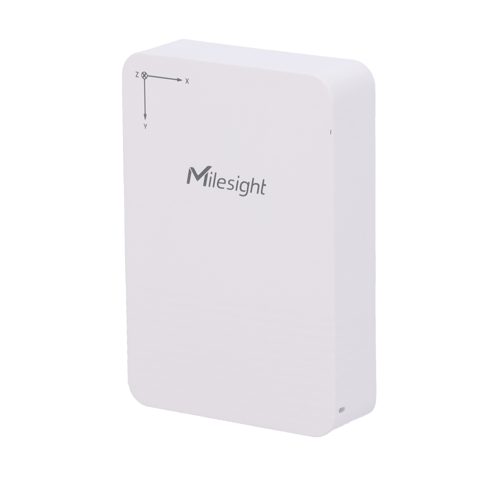 3-akset MEMS-accelerometer (X, Y, Z) med ±1° nøjagtighed - Målområde fra -90° til +90° med 0,01° opløsning - Programmerbar tærskelbaseret alarm på enhver akse - Tilpasselig initialposition til detektion af forskydninger - IP67 vandtæt til udendørs brug med integreret tyverisikret kabinet - NFC-konfiguration uden berøring via mobilapp