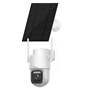 Nivian Kit CCTV 4G Solar 4MP Tilføjelses-kamera - Motoriseret PT-kamera 4MP med 7800mAh batteri - 4G LTE Cat.4 og WiFi6 dual-band forbindelse - Individuelt 3W solpanel - Intelligent fjernbetjening via EseeCloud app