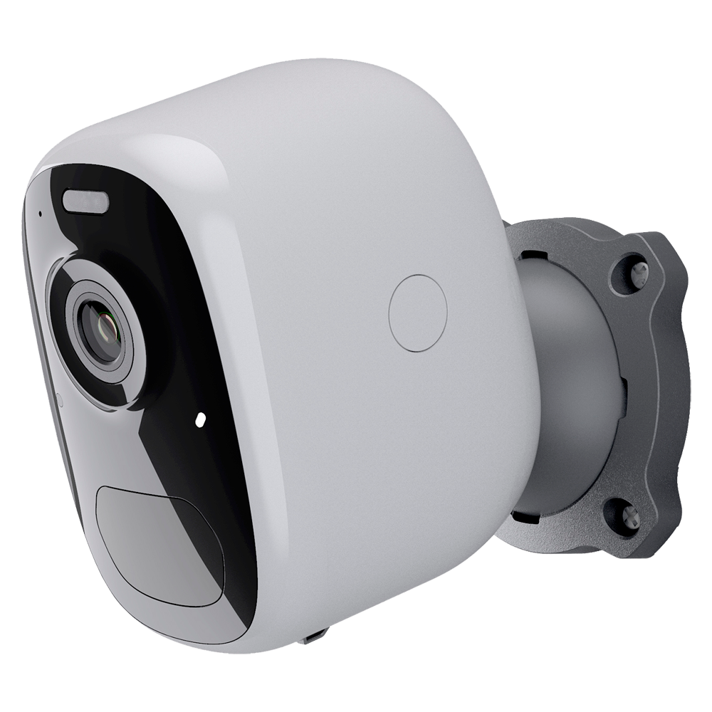VicoHome Udendørs 3Mpx Wifi batteridrevet - PIR sensor / Smart detektion (cloud) - Afskrækkende lys / Batteri 5000 mAh - Objektiv 2.97mm/ IR7m/ LED hvid - Tovejs lyd / SD slot - VicoHome og Cloud / Alexa Apps