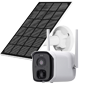 VicoHome Udendørs 4Mpx Wifi batteridrevet - PIR sensor / Smart detektion (cloud) - 5W Solpanel / 9000 mAh Batteri - Objektiv 2.97 mm 110°/ IR7m/ LED hvid - Tovejs lyd / SD slot - VicoHome og Cloud / Alexa Apps