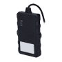 Dual LTE Cat M1/GSM + global NTN-IoT-satellit-forbindelse - BLE Gateway 5.2 til beacons, temperatursensorer og døre - Strømforsyning fra 9 til 90 V DC med IP67 vandtæt beskyttelse - Kollisionsdetektion, bugsering, hæmning og 3D-bevægelse - Li-Po backup-batteri 1.100 mAh med op til 2.630 timers standby-tid - Geofences, planlagte rapporter og køreovervågning