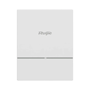 Ruijie - Omnidirektional Wi-Fi AP 6 - Frekvens 2,4 og 5 GHz - Understøtter 802.11a/b/g/n/ac/ax - Transmissionshastighed op til 2400 Mbps - 1 Gigabit Ethernet-port