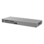Ruijie Reyee Cloud Managed L2 Switch - 16 Gigabit-porte RJ45 og 2 SFP-slots 2,5G - Netværksmodstandskraft med ERPS Ring Protocol - Gratis styring via Ruijie Cloud og Reyee-app - Fanløs metalrackmonterbar chassis - Overspenningsbeskyttelse op til 6 kV