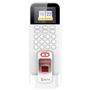 Adgangskontrol og Tid & Fremmøde - Fingeraftryk, MF-kort og PIN - 3.000 brugere | 100.000 registreringer - TCP/IP, WiFi, USB, RS485, Wiegand og relæ - Integreret controller | Fremmødemodi - Safire Control Center Software - Hvid