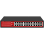 Ikke-administreret gigabit-switch - 24 RJ45 gigabit-porte (10/100/1000 Mbps) - VLAN-tilstand til portisoleringen 1-22