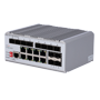 L2+ administrerbar switch med 8x RJ45 og 12x SFP - 8 Gigabit PoE-porte med op til 30W udgang - 12 uafhængige SFP-slots til høj tæthed