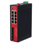 Administrerbar L2+ switch med 8x RJ45 og 4x SFP - 8 Gigabit PoE-porte med IEEE 802.3bt-understøttelse - High-power dual dedikeret udgang på 90W - Fanless industriel arkitektur - Statisk routing IPv4/IPv6 og L2+ management - Redundant strømforsyning via terminalblok med 4 ben