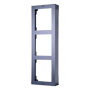 Overflademonteret kasse - Til 3 moduler - Specifik til Safire videointercom-system - Kompatibel med Safire-moduler - Fremstillet af flyveraluminium - Panel fremstillet af flyveraluminium