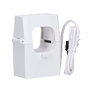 Shelly 400A Strømtangskæring - Bredt åbningsrum på 35 mm for tykke ledninger - Split Core-design til hurtig installation - Designet eksklusivt til Shelly Pro 3EM-400A - Understøtter AC 110-240V / Elmåler - Jackstik/terminaler, afhængigt af kompatibilitet