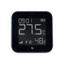 Shelly BLU H&T Display ZB Sort - Fugt- og temperatursensor - E-paper display
