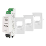 Shelly Pro 3EM 400A - Højpræcisions trefase måling op til 400A - 3x Clips 400A inkluderet - WiFi 2,4GHz / Bluetooth / LAN - Understøtter AC 110-240V / Effektmåler - Kompatibel med Alexa og Google