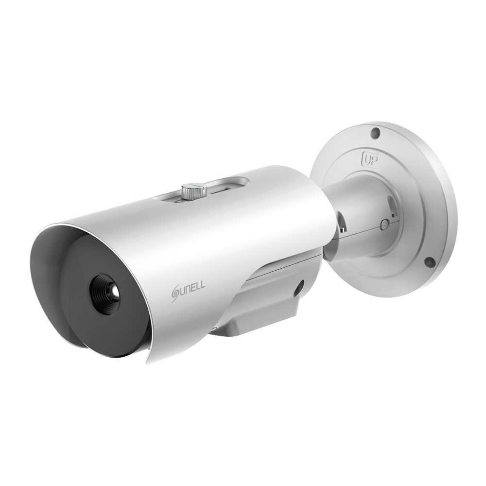 Termisk sensor VOx 384x288 objektiv 9mm NETD ≤40mK - Præcis detektion af mennesker, køretøjer og brand - Intelligent analyse til indtrængningsdetektering og patruljering - Temperaturmåling fra -20°C til 550°C - Robust metalkabinet IP66 IK10 NDAA NEMA4X - Tilslutningsboks inkluderet