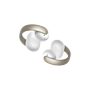 Soundcore Aeroclip White - Åbent øre-clipdesign med adaptiv pasform - Op til 32 timerssamlet afspilning med etui - Hi-Res Audio med titaniummembran - Bluetooth multipoint-forbindelse 5.4 - Vand- og svedresistent IP55