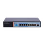 Multigagibit Hi-PoE Switch 2,5Gbps - 8 PoE-porte + 1 Uplink SFP 10G - Porthastighed 2,5/1Gbps - 8 PoE+-porte 30W + 4 Hi-PoE-porte 90W - PoE Watchdog - Op til 150W samlet PoE-strøm