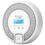 X-Sense Standalone Kuliltealarm - Kan tilsluttes 24 RF detektorer 868MHz - Udskifteligt batteri - Indikatorlys og hørbar alarm 85 dB på 3m - Testknap og LCD skærm - Certificeret EN 50291