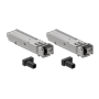 Teltonika - Kit med 2 bidirektionale SFP BiDi-transceivere - Datatransmissionshastighed på 1,25 Gb/s
