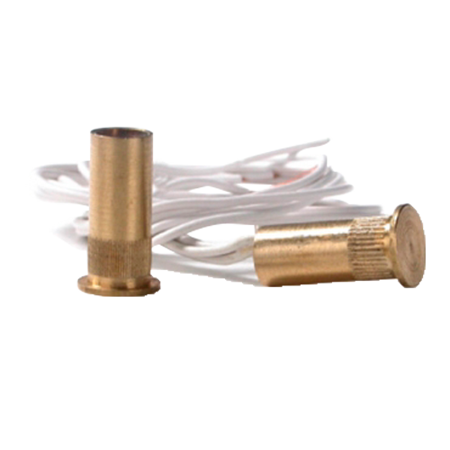 Mini Magnetkontakt FDP - Specielt designet til indstøbning i træ - Reed Technology - 4 tråds system - Kobber cover - Egnet til udendørs IP65 - Grade 2 godkendt