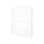Drejedørsprort - Kompatibel med TS-SGATE808 - 564 (B) x 680 (H) x 10 (D) mm - Monteringshul - Akrylmateriale - Inkluderer en enkelt dør