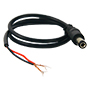 Rød/Sort Parallelkabel SAFIRE - 400 mm lang - Positiv/negativ terminaler - Standard han-stik - Skrueterminaler - Muliggør direkte strømforsyning