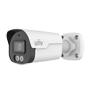 Uniview IP Bullet-kamera - Prime-serie - 6 MP | Objektiv 2,8 mm | microSD 512 GB - IR 40 m | Hvidt lys 40 m | WDR 120 dB - Wise-ISP | Personoptælling - PoE | UMD | SIP | IP67 - Nulstilling | Mikrofon