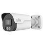 Uniview IP Bullet-kamera - Prime-serie - 6 MP | Objektiv 4 mm | microSD 512 GB - IR 40 m | Hvidt lys 40 m | WDR 120 dB - Wise-ISP | Persontellig - PoE | UMD | SIP | IP67 - Reset | Mikrofon