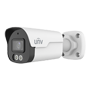 Uniview IP Bullet Kamera - Prime serie - 8 MP | Objektiv 2,8 mm | microSD 512 GB - IR 40 m | Hvidt lys 40 m | WDR 120 dB - Wise-ISP | Personoptælling - PoE | UMD | SIP | IP67 - Reset | Mikrofon
