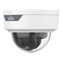 Uniview IP Dome-kamera - Prime-serie - 8 MP | Objektiv 2,8 mm | microSD 512 GB - IR 30m | Hvidt lys 30 m | WDR 120 dB - Wise-ISP | Statistisk analyse - PoE | SIP | UMD | IP67 | IK10 - Lyd | Alarmer