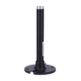 Loftbeslag - Til motoriserede domer - Egnet til udendørs brug - Farve: Sort | 223 mm (H) x 110 mm (diameter) - Kabelgennemføring