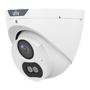Turret Uniview kamera 4 in 1 - 2 MP | Objektiv 4 mm - Hvidt lys 40 m | DWDR - ColorHunter - IP67 | Mikrofon | Metal