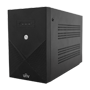 UPS line-interactive Uniview - Effekt 1200VA/720W - Indgang 169 - 278 Vac / Udgang 198 - 242 Vac - 4 overspenningsbeskyttede udgange - Opladningstid 4 - 6t - 2 forseglede bly-syre batterier (inkluderet)
